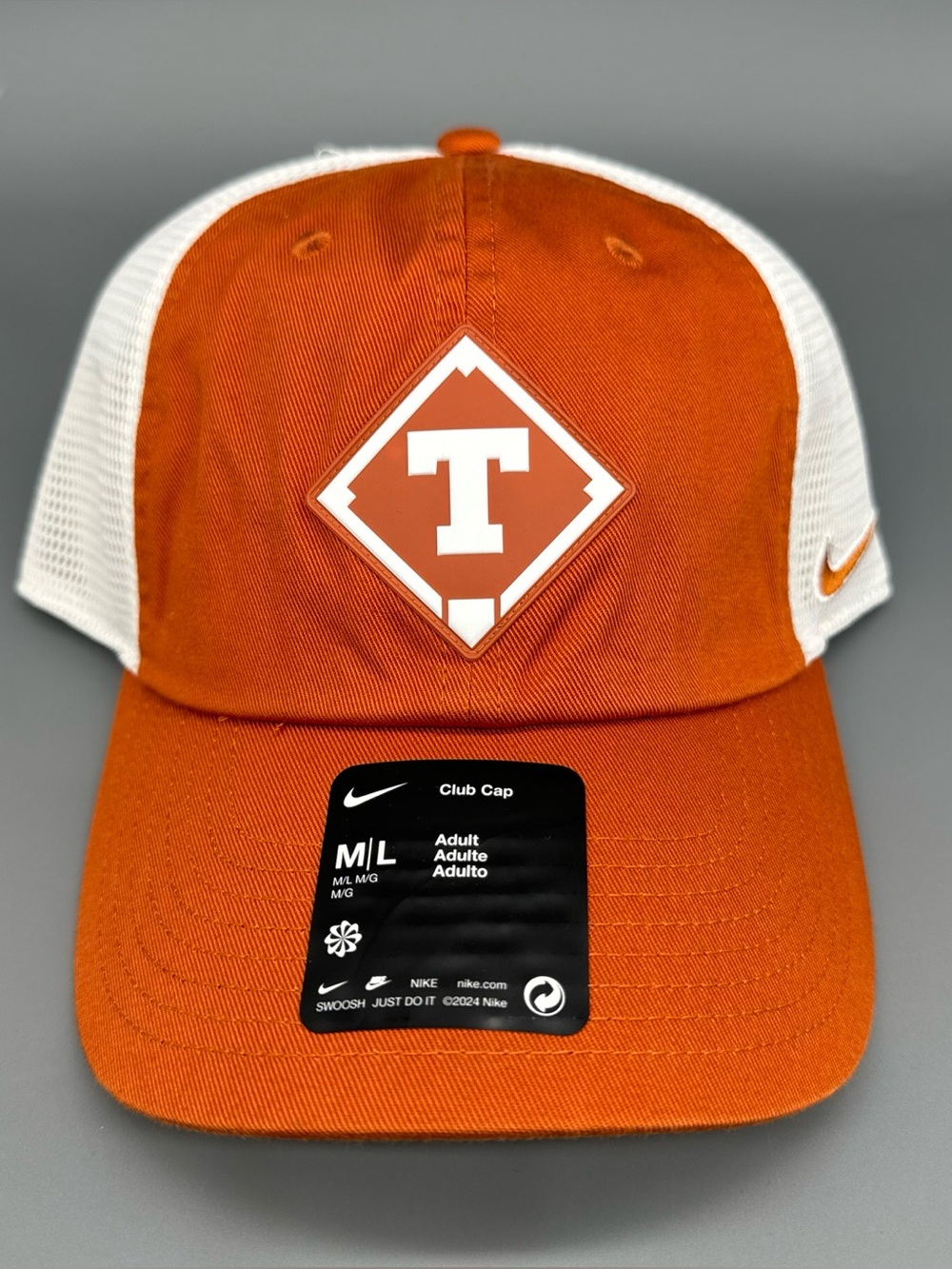 Nike Club University Of Texas UT Longhorns Baseball Strapback Adjustable Hat M/L